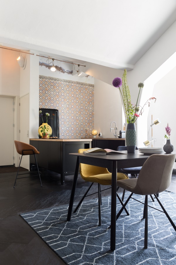 Стул Brent горчичный Zuiver 1100319 - Вид №1