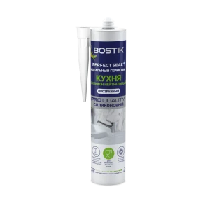 91741967 Герметик силиконовый Bostik Perfect Seal для кухни нейтральный прозрачный 280 мл STLM-1372907