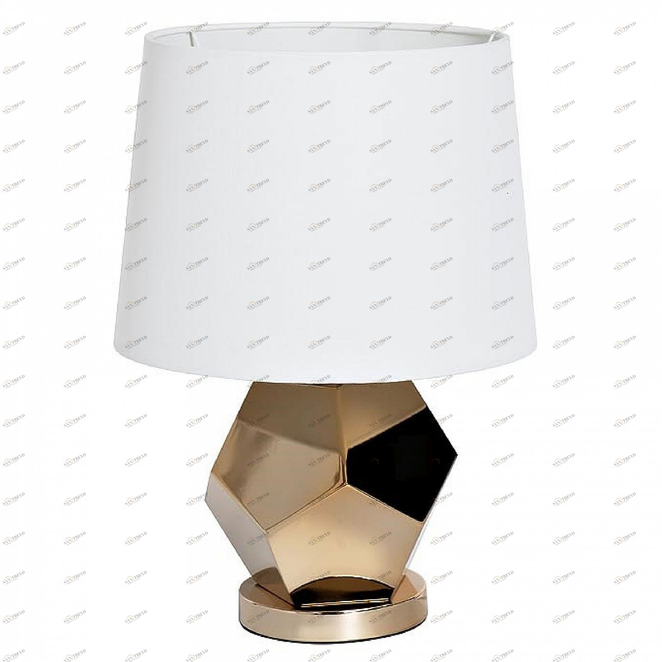 Лампа настольная d30*55см плафон белый 22-88259 GARDA DECOR ВАЗА 266871 Белый;золото 