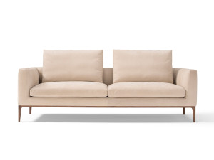 2-местный кожаный диван