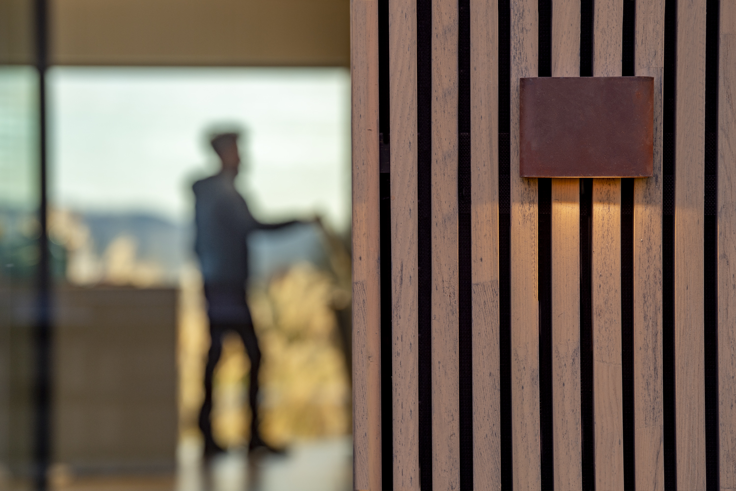 9404411 Настольный встаеваемый светильник Platek PASSO Acciaio corten  PASSO - LED 3000K 1 Opening  - Вид №9