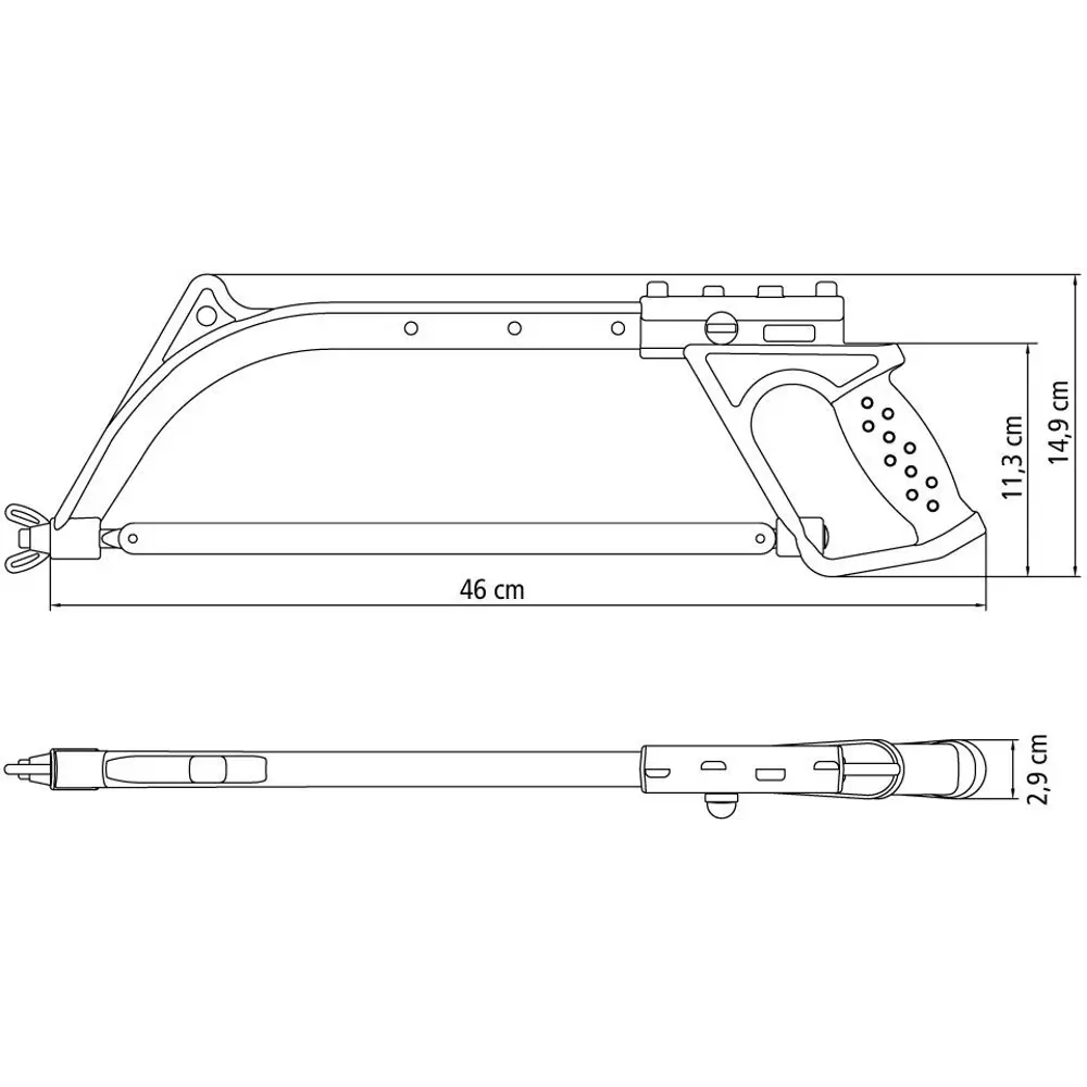 Пила по металлу Tramontina 43304012 300 мм STLM-2167130 - Вид №5