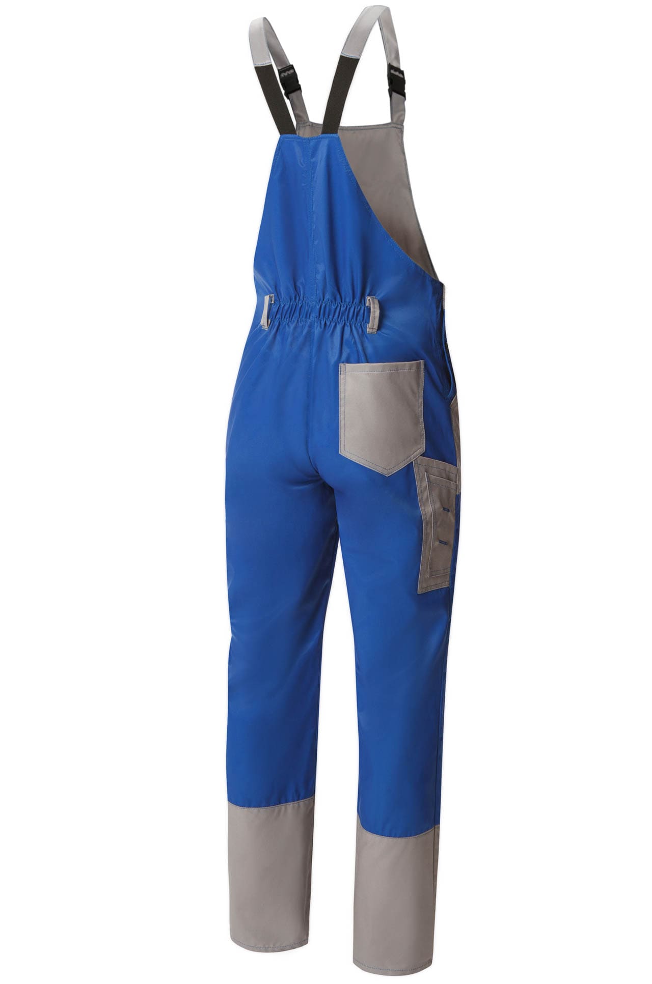 61492 Полукомбинезон "Мастер" василек-светло-серый  Летняя спецодежда  размер 52-54/182-188  - Вид №1