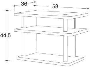 Мраморная тумбочка / журнальный столик Bolzan Dominic ARCH-00051744 - Вид №3