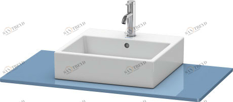 XS060E04747 XSquare Консоль Каменно-синий глянцевый лак Duravit