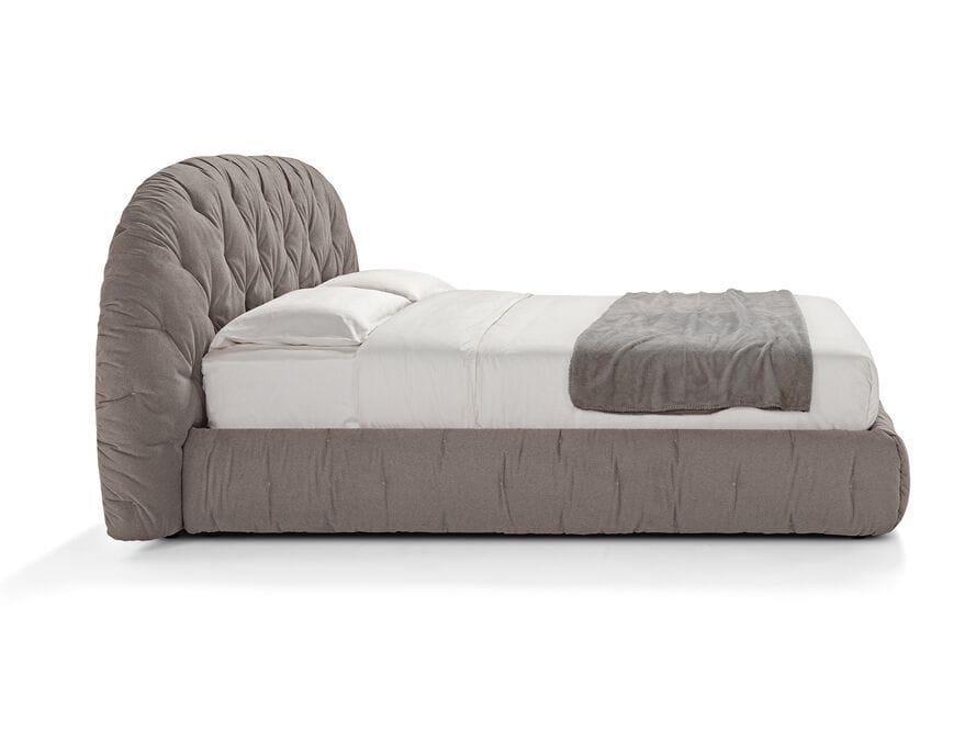 Двуспальная кровать с тканевой обивкой и спинным изголовьем Max Divani Globo ARCH-00150643 - Вид №2