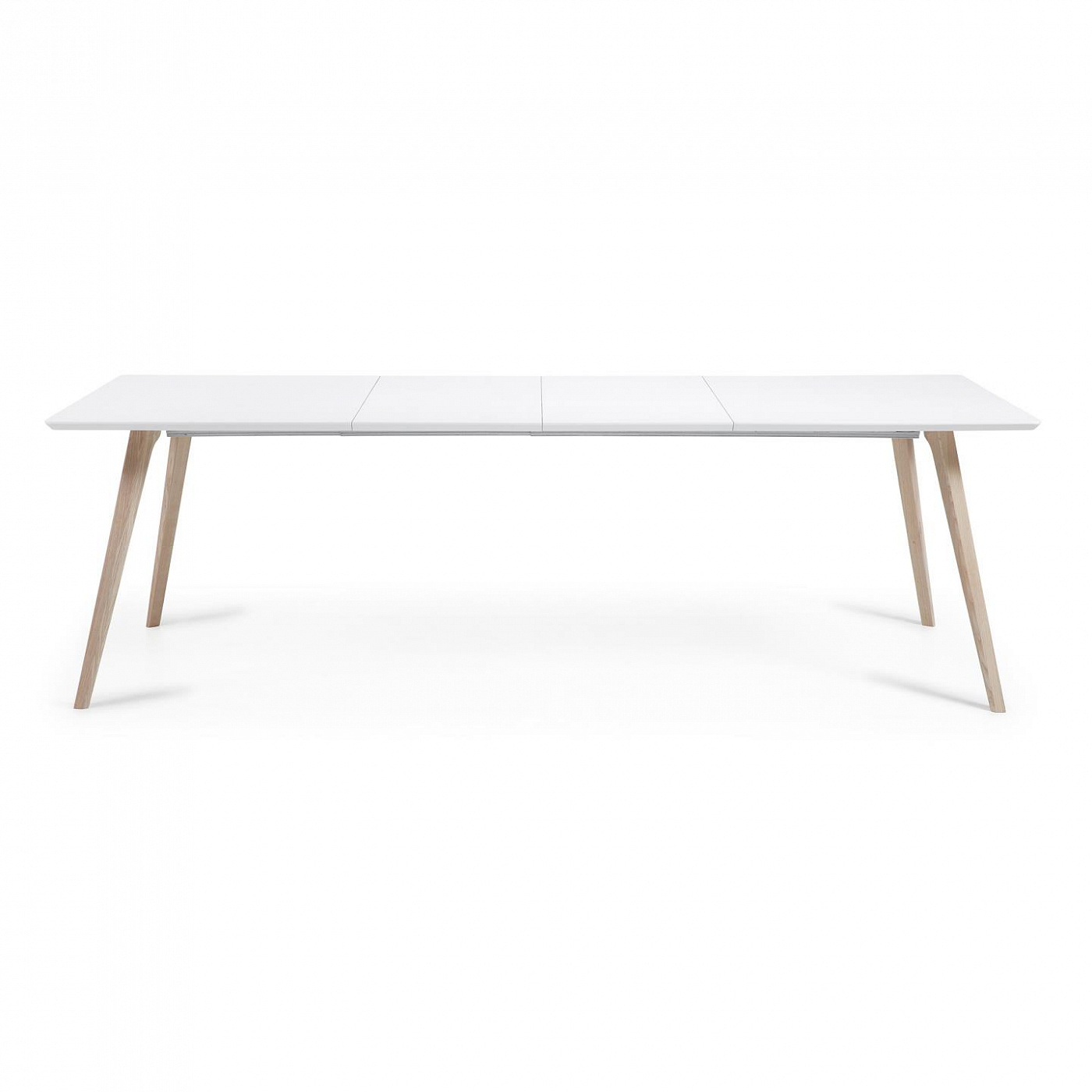 051842 Стол Quatre 160(260)x100 белый La Forma Eunice - Вид №6