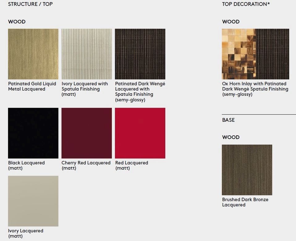 Круглый деревянный журнальный столик ETRO Home Interiors Алеппо ARCH-00030613 - Вид №8