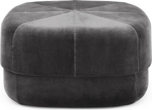 601075 Pouf Large Grey (Большой серый цирковой пуф ) Normann Copenhagen Circus