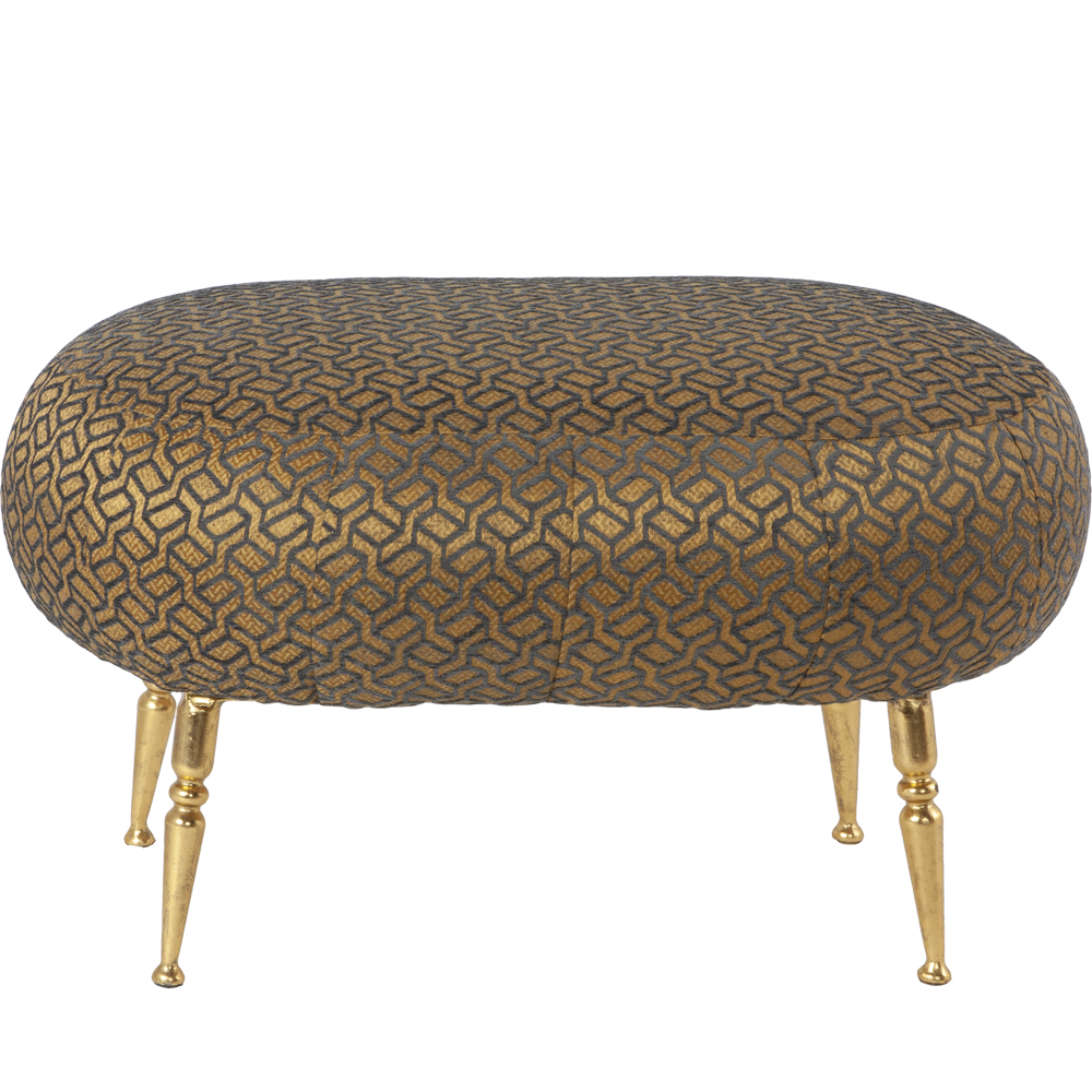 14035 Банкетка Твинки Люкс Голд BOGACHO 4627174556162