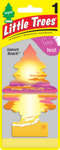 91250213 Ароматизатор Ёлочка "Сансет Бич" (Sunset Beach) STLM-0521328 LITTLE TREES
