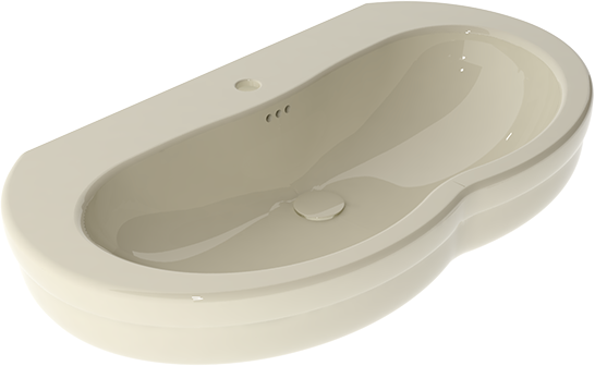 TILAV9513 Подвесная раковина настенная GSG CERAMIC Time