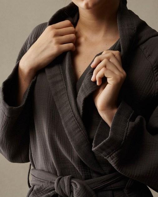 Society Limonta Халат-кимоно из мягкого хлопка с двойным лицом Kur sun-id-1424193 - Вид №1