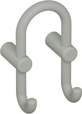 801.90B040 Двойной крючок для гардероба HEWI Edition matt | Polyamid  - Вид №1