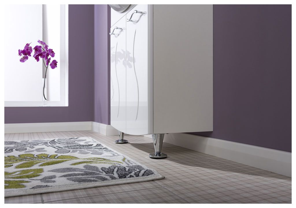 Тумба с раковиной Aquanet Моника 60 белый 0018676900183022 - Вид №6