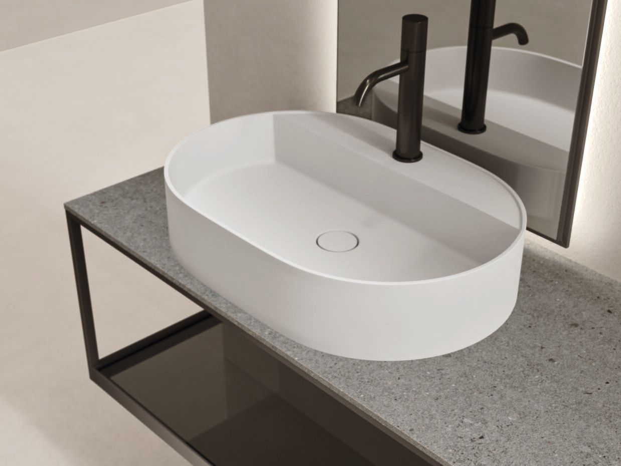 MDI и дуб подвесной умывальник с держателем для полотенец Noorth Fjord ARCH-00068212 - Вид №2