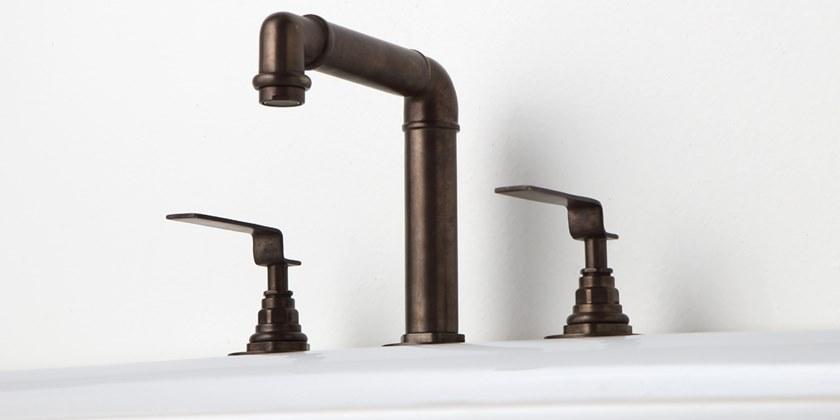 BLEU PROVENCE Смеситель для раковины на 3 отверстия Industrialis Rlmt301 - Вид №3