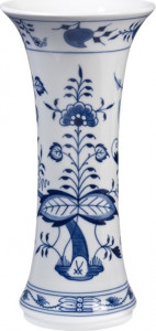 88143 Meissen Ваза 25см "Луковый декор" Фарфор