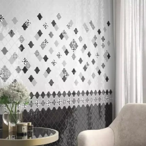 Мозаика Kerama Marazzi Arabesques Shiny 26x30 см цвет белый 84612982 STLM-2000417