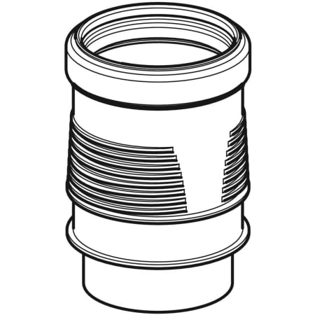 GEBERIT 310.012.14.1 Компенсаторная муфта с упором для хомута Geberit Silent-db20  - Вид №1