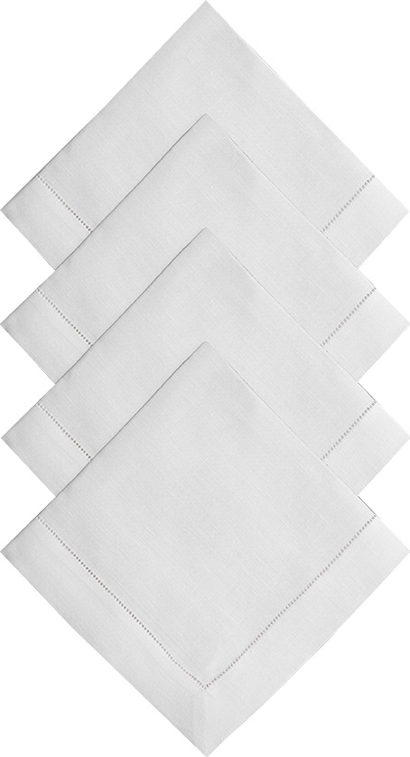 10616534 Крестецкая строчка Набор из 4 салфеток 40x40см Ткань 