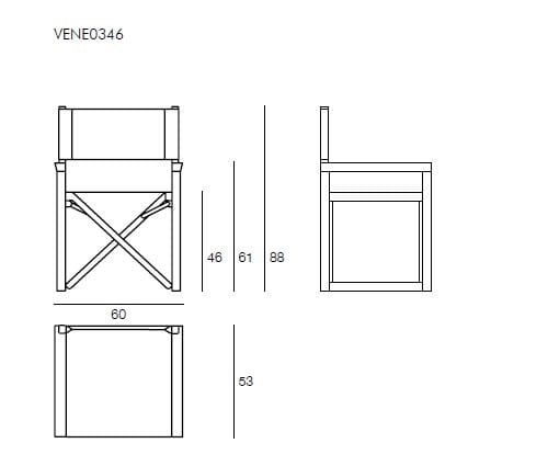 Деревянный стул Il Giardino di Legno Венеция ARCH-00051664 - Вид №5