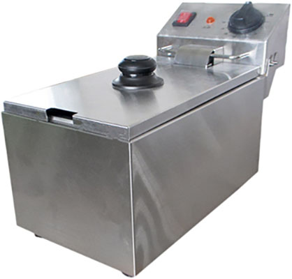 9985894 Фритюрница Viatto HDF4J серебристый STDN-0059113