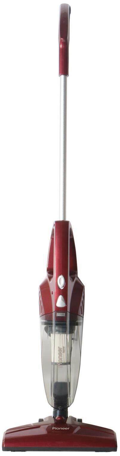 90493777 Пылесос вертикальный VC461S wine maroon, 120 Вт, 0.8 л, 3 насадки в комплекте STLM-0251145 PIONEER