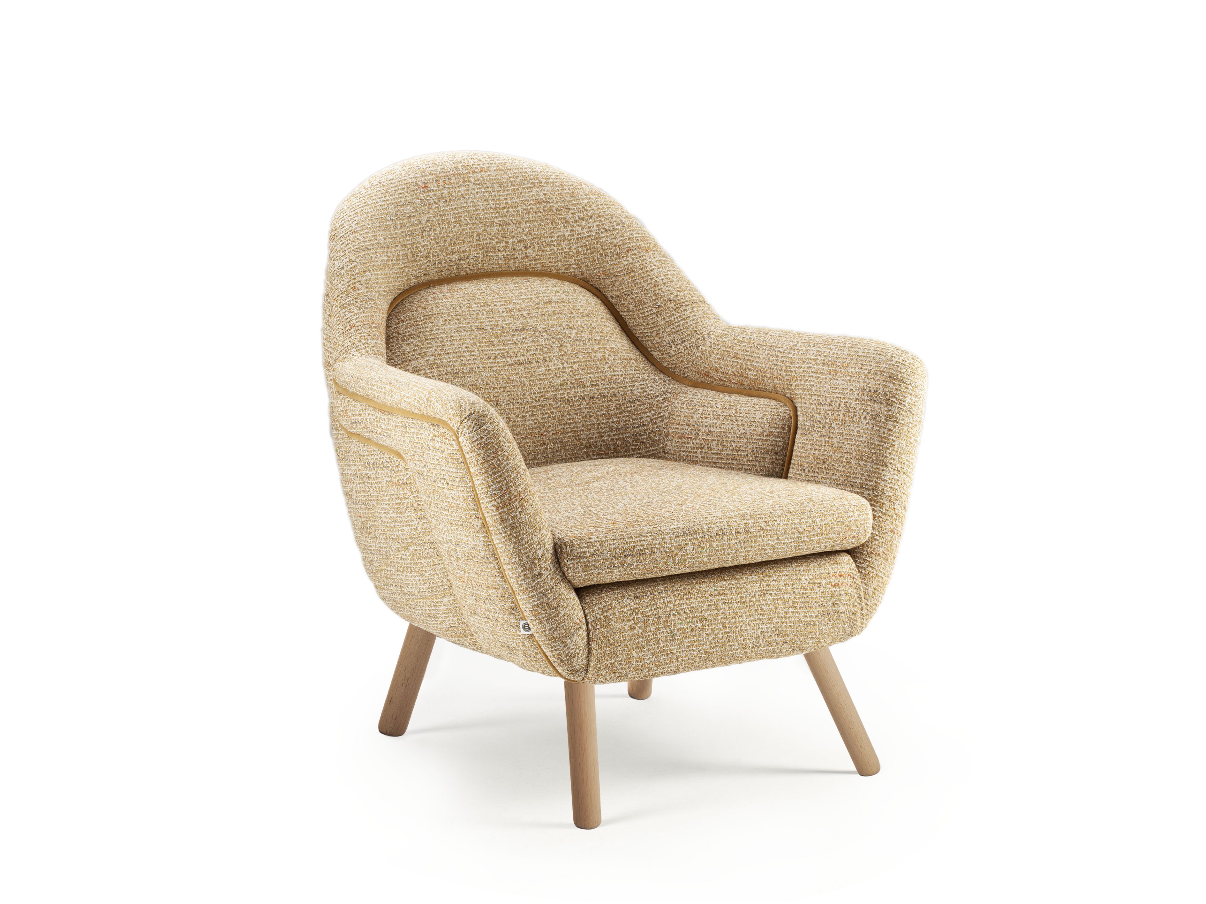 Тканевое кресло с подлокотниками Mambo Unlimited Ideas ARCH-00130513