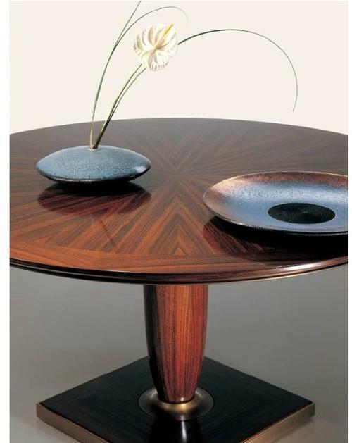 OAK Круглый деревянный стол Percorsi sun-id-1436241 - Вид №2