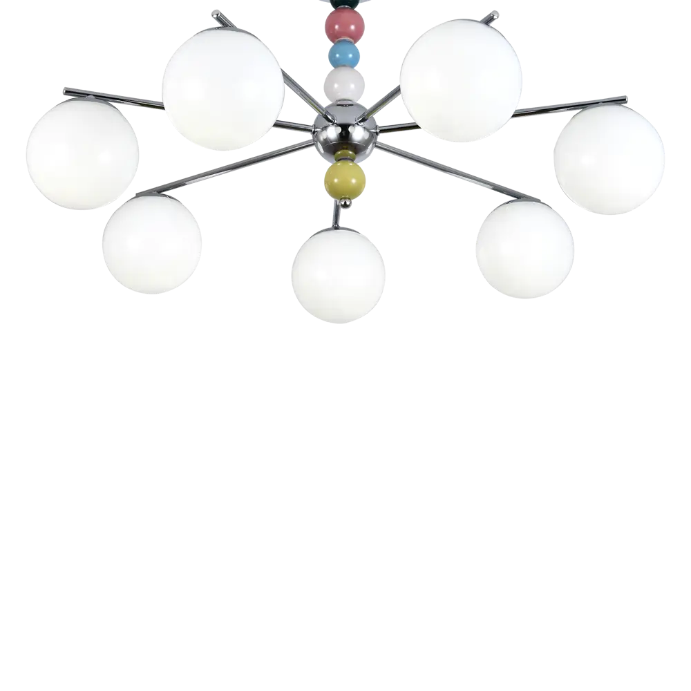 Люстра подвесная Opulence 7 ламп 14 м² цвет хром Escada STLM-2027798 - Вид №2