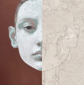 Пол / облицовка керамогранита с эффектом камня