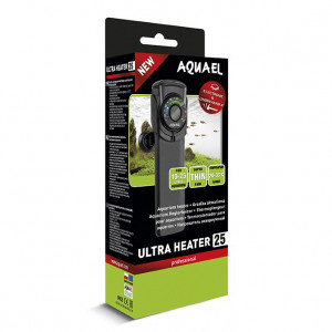 ПР0048745 Нагреватель ULTRA HEATER 25W для аквариума 10 - 25 л (пластиковый, регулируемый) AQUAEL