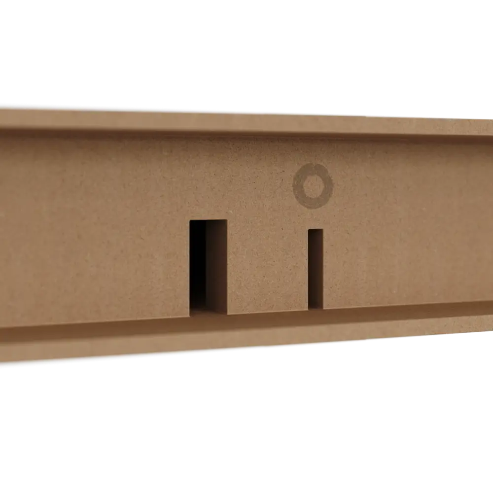 Полка настенная Spaceo White 80x23.5 см МДФ цвет белый STLM-2164451 - Вид №11