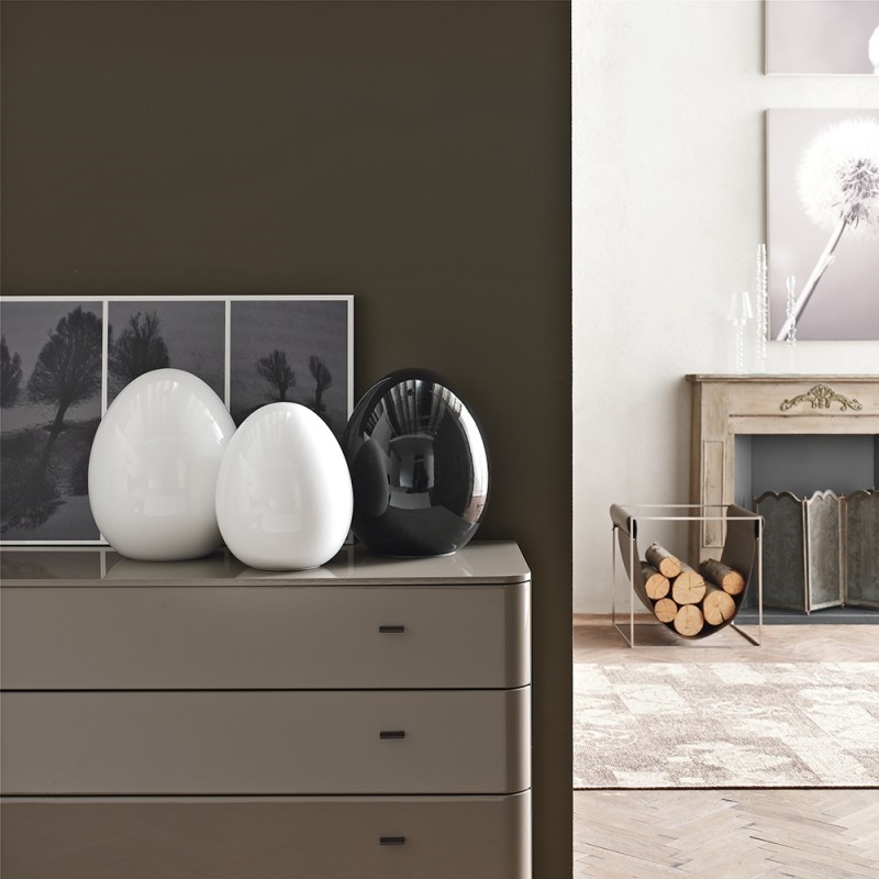 Q123BIX16 Глянцевая керамика Ovo Adriani e Rossi белый  - Вид №1