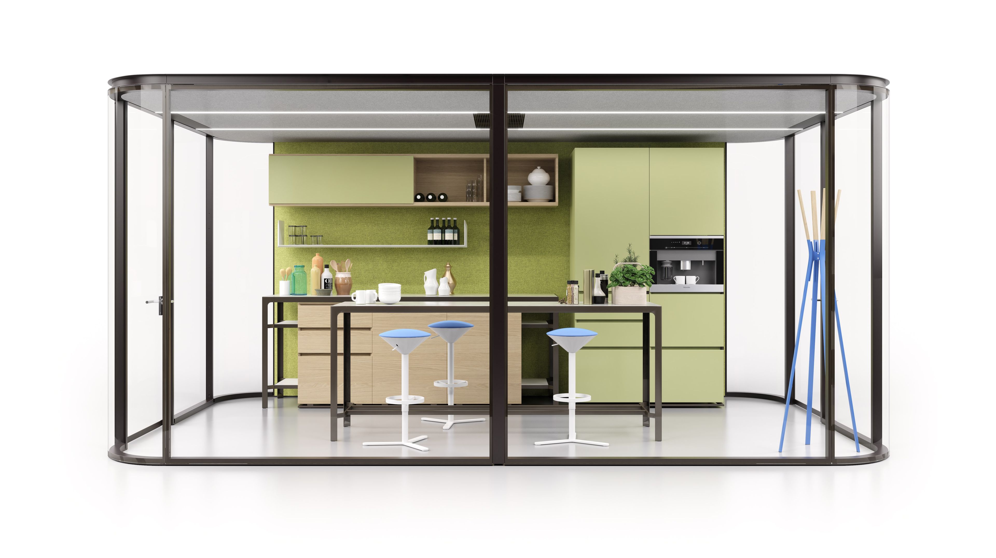 Акустическая офисная кабина со встроенным освещением ESTEL GROUP Collaborative Room ARCH-00057286 - Вид №14