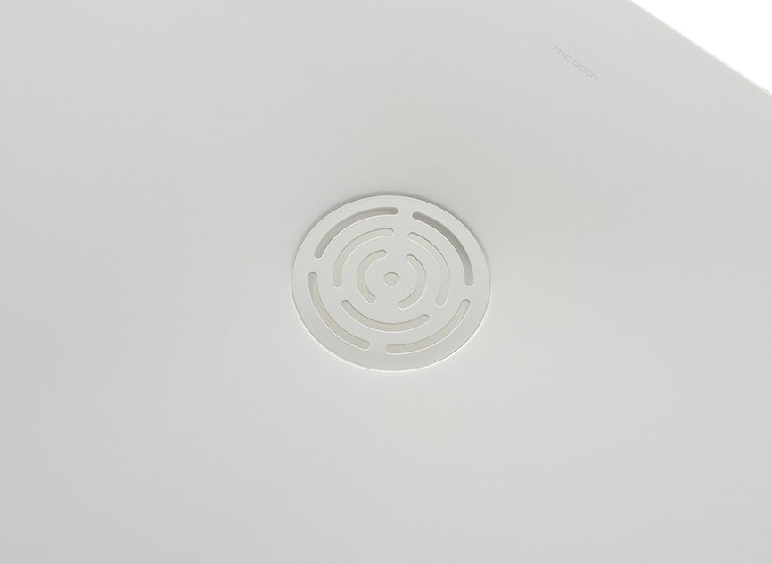 MCBATH Centuria Smooth 160x90 прямоугольный белый sun-id-1959526 - Вид №2