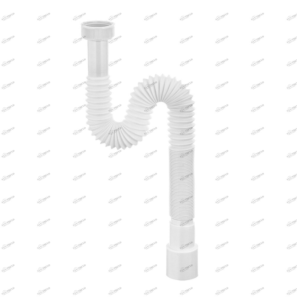 Сифон гофрированный без выпуска  "МИНИ Элит, (30986264) L. 800 мм,  (1?" - ?40/50) 30986264 Santreyd 