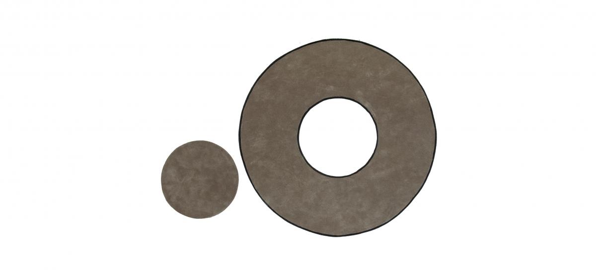 004027 Круглый ковер Ring NOW CARPETS Francesc Rife  - Вид №2