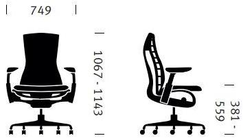 Herman Miller Эргономичное вращающееся офисное кресло на колесиках sun-id-1378598 - Вид №20