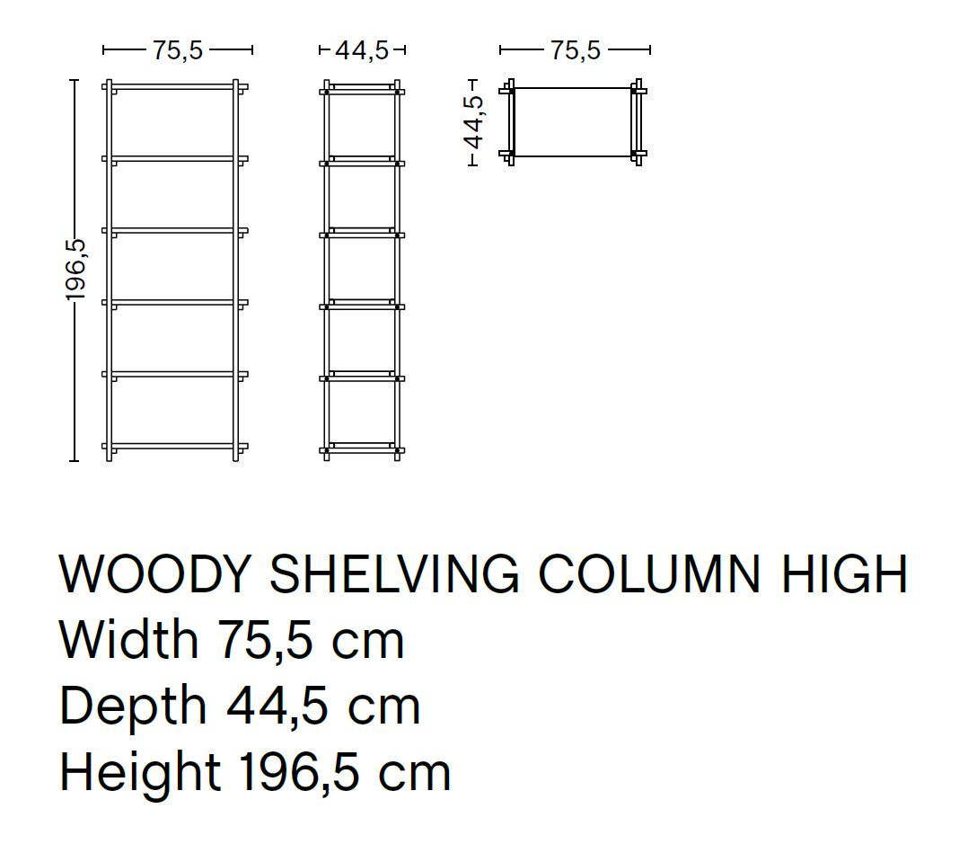 Деревянный книжный шкаф Hay Woody ARCH-00128645 - Вид №14