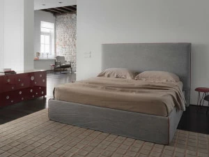 Casamania & Horm Мягкая съемная двуспальная кровать с высоким изголовьем Tahiti