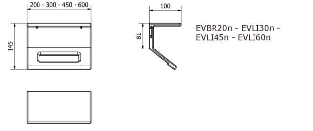 Алюминиевый держатель для полотенец / полка для ванной комнаты EVER Life Design Lissom ARCH-00128746 - Вид №6