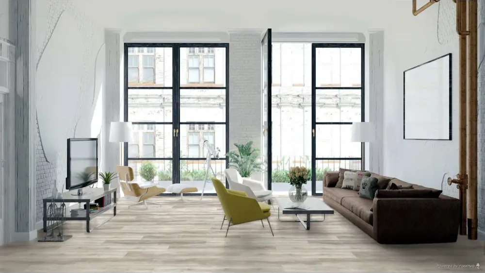 91001589 SPC плитка TheFloor Wood Memphis 33 класс толщина 6 мм 1.80 м², цена за упаковку STLM-0433422