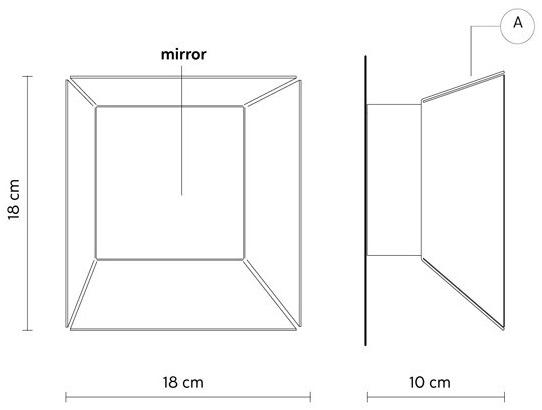 Karman Настенный светильник из алюминия непрямого света Narciso sun-id-1439815 - Вид №2