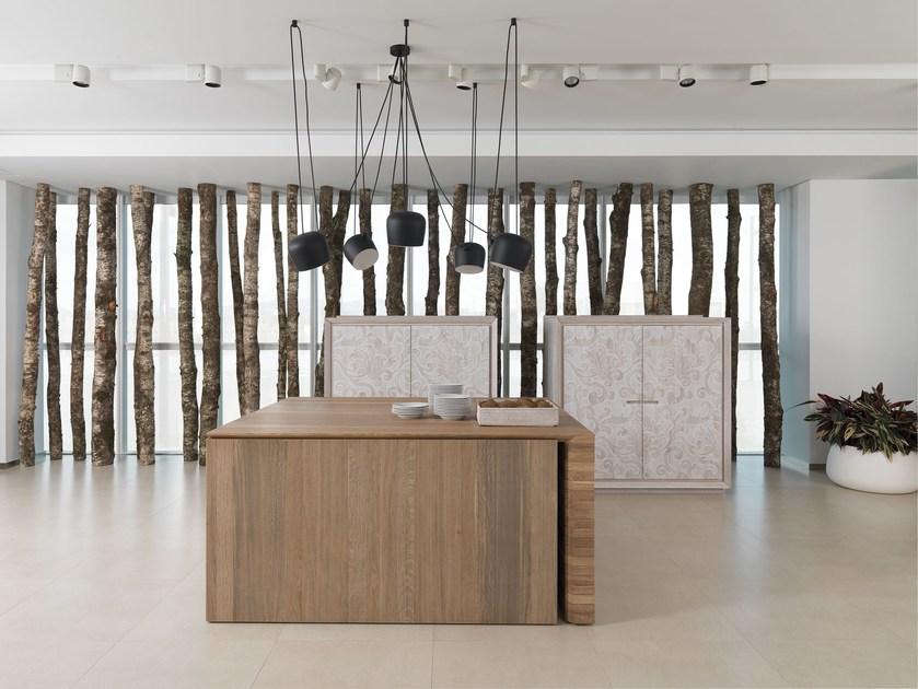 GAMADECOR Модульная кухня из дуба с островом Emotions - kitchens sun-id-1458867 - Вид №1