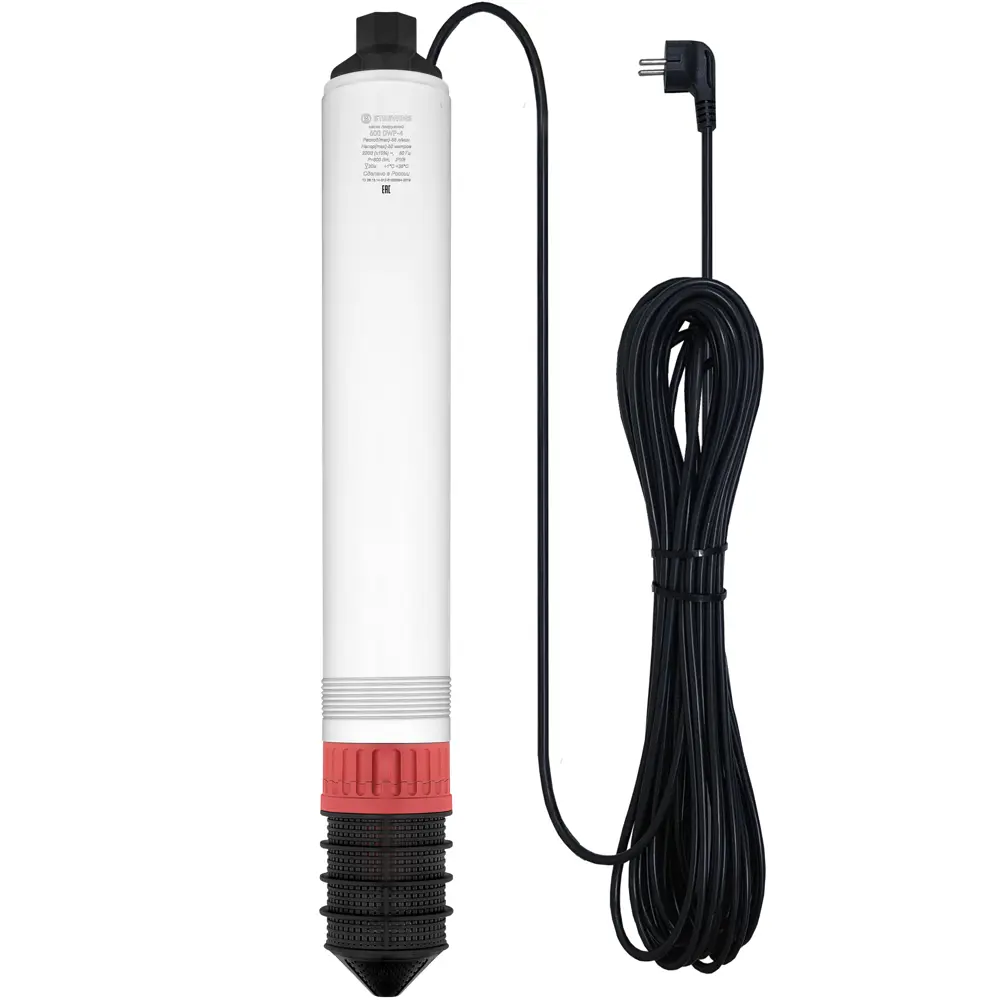 Насос садовый скважинный Sterwins 600 DWP-4, высота подъема 50 м, кабель 20 м, 3300 л/ч STLM-2147557 - Вид №1