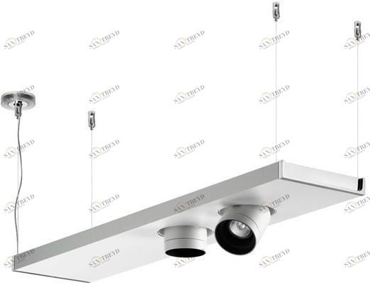 Flos Люминесцентная подвесная лампа из стали Architectural collection - sistemi sun-id-1478577