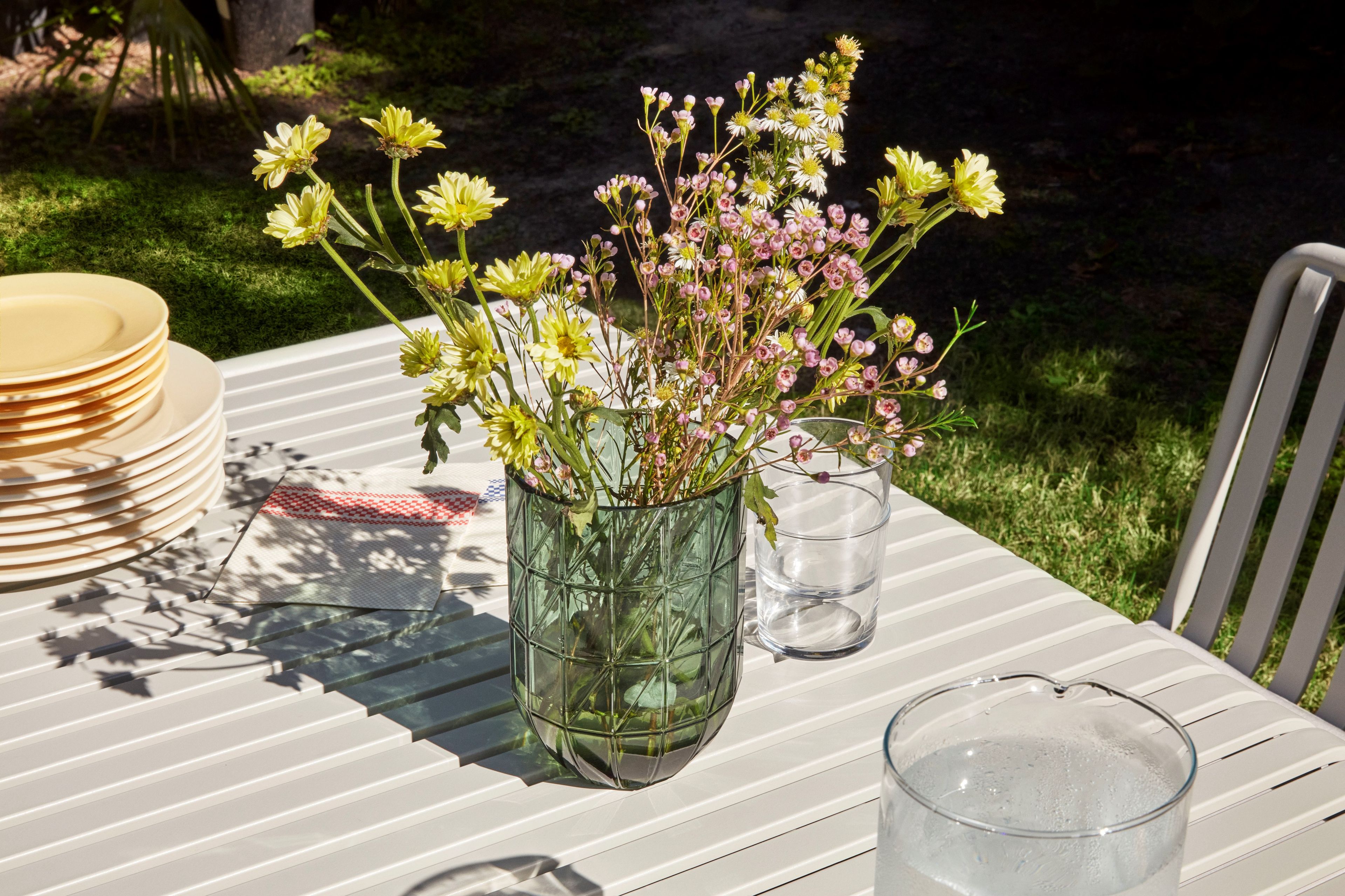 Стальной квадратный садовый стол Hay Палисад ARCH-00147561 - Вид №5