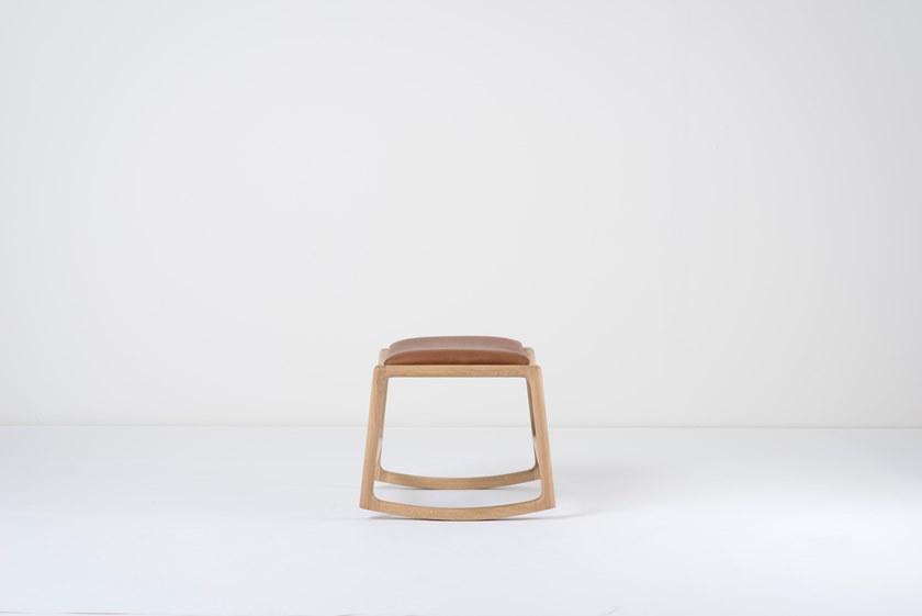 Gazzda Кожаная подножка для санок Fawn 092 - Вид №2